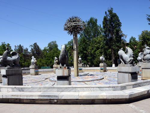 Kazakhstan Almaty Fountain