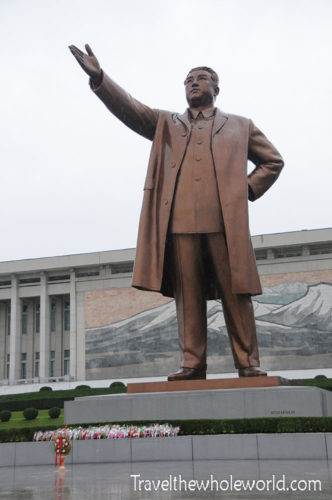 Traveling in Pyongyang, North Korea